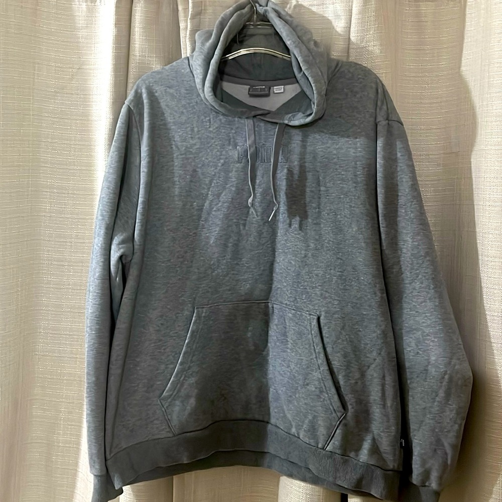 Puma Gray Hoodies XL